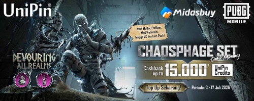 Chaosphage Set (Dark Mummy) Hadir di PUBG Mobile